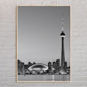 Black and White, Toronto Print, Toronto Wall Art, Toronto Poster, Toronto Photo, Toronto Poster Print, Toronto Wall Decor, Canada Print
