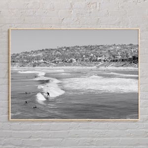 Black and White, San Diego Print, San Diego Wall Art, San Diego Poster, San Diego Photo, San Diego Poster Print, California Poster Print