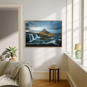 Riktigt foto, Island-tryck, Island-väggkonst, Island-affisch, Island-foto, Island-affischtryck, Island-väggdekoration, Europa-tryck bild 2