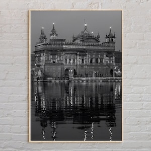 Black and White, Punjab Print, Punjab Wall Art, Punjab Poster, Punjab Photo, Punjab Poster Print, Punjab Wall Decor, India Poster, Asia