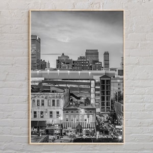 Black and White, Memphis Print, Memphis Wall Art, Memphis Poster, Memphis Photo, Memphis Poster Print, Memphis Wall Decor, Tennessee Print
