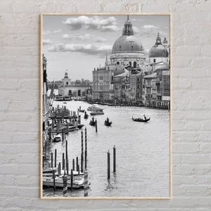 Black and White, Venice Print, Venice Wall Art, Venice Poster, Venice Photo, Venice Poster Print, Venice Wall Decor, Italy Poster Print