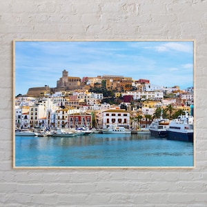 Echtes Foto, Ibiza Print, Ibiza Wandkunst, Ibiza Poster, Ibiza Foto, Ibiza Posterdruck, Ibiza Wanddekor, Spanien Posterdruck, Europa
