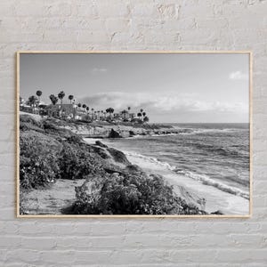 Black and White, Southern California Print, California Wall Art, Southern California Poster, California Photo, California Poster Print