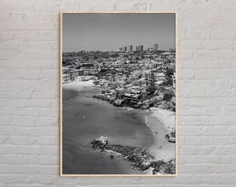 Schwarz und weiß, Newport Beach Druck, Newport Beach Wandkunst, Newport Beach Poster, Newport Beach Foto, Newport Beach Decor, Kalifornien
