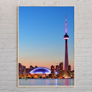 Real Photo, Toronto Print, Toronto Wall Art, Toronto Poster, Toronto Photo, Toronto Poster Print, Toronto Wall Decor, Canada Print