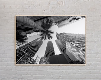 Black and White, Miami Beach Print, Miami Beach Art, Miami Beach Poster, Miami Beach Photo, Miami Beach Poster Print, Miami Beach Decor