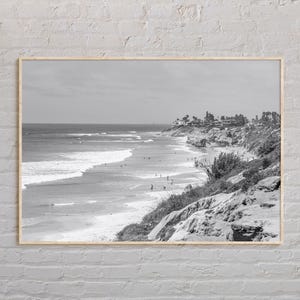 Black and White, Carlsbad Print, Carlsbad Wall Art, Carlsbad Poster, Carlsbad Photo, Carlsbad Poster Print, Carlsbad Decor, California