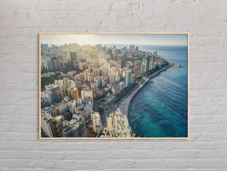 Real Photo, Beirut Print, Beirut Wall Art, Beirut Poster, Beirut Photo, Beirut Poster Print, Beirut Wall Decor, Middle East Poster image 1