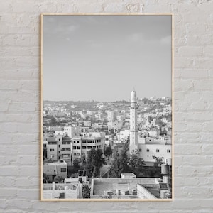 Black and White, Palestine Print, Palestine Wall Art, Palestine Poster, Palestine Photo, Palestine Poster Print, Palestine Wall Decor