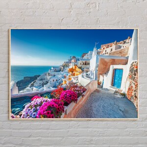 Echtes Foto, Griechenland Print, Griechenland Wandkunst, Griechenland Poster, Griechenland Foto, Griechenland Poster Druck, Griechenland Wanddekor, Europa Poster Druck