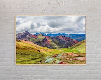 Foto real, Impresión de Perú, Arte mural de Perú, Póster de Perú, Foto de Perú, Impresión de póster de Perú, Decoración de pared de Perú, Impresión de póster de Sudamérica