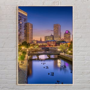 Real Photo, Providence Print, Providence Wall Art, Providence Poster, Providence Photo, Providence Wall Decor, Rhode Island Print