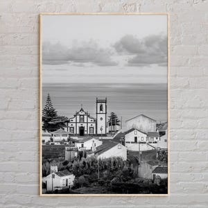 Black and White, Azores Print, Azores Wall Art, Azores Poster, Azores Photo, Azores Poster Print, Azores Wall Decor, Portugal Poster Print