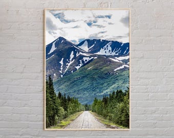 Real Photo, Alaska Print, Alaska Wall Art, Alaska Poster, Alaska Photo, Alaska Poster Print, Alaska Wall Decor, United States Print