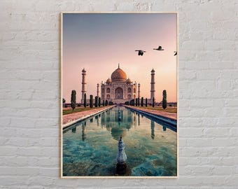 Foto real, Impresión de India, Arte mural de India, Póster de India, Foto de India, Impresión de póster de India, Decoración de pared de India, Bombay, Impresión de póster de Asia