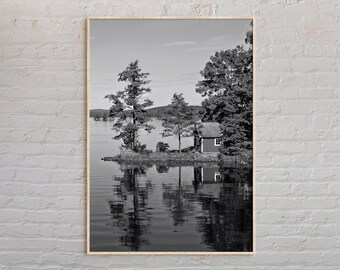 Blanco y negro, Impresión de Suecia, Arte mural de Suecia, Póster de Suecia, Foto de Suecia, Impresión de póster de Suecia, Decoración de pared de Suecia, Estocolmo, Europa