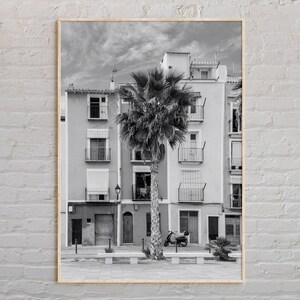 Black and White, Spain Print, Spain Wall Art, Spain Poster, Spain Photo, Spain Poster Print, Spain Wall Decor, Madrid, Barcelona, Malaga