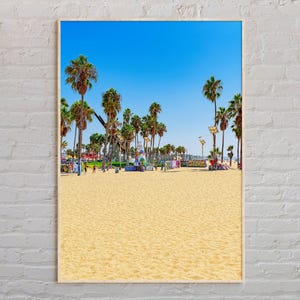 Real Photo, Venice Beach Print, Venice Beach Wall Art, Venice Beach Poster, Venice Beach Photo, Venice Beach Poster Print, California