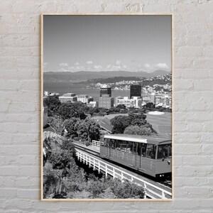 Black and White, Wellington Print, Wellington Art, Wellington Poster, Wellington Photo, Wellington Poster Print, Wellington Wall Decor