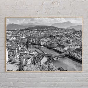 Black and White, Switzerland Print, Switzerland Art, Switzerland Poster, Switzerland Photo, Switzerland Poster Print, Switzerland Decor