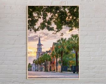 Real Photo, Charleston Print, Charleston Wall Art, Charleston Poster, Charleston Photo, Charleston Poster Print, Charleston Decor