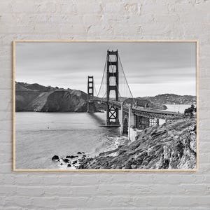 Black and White, San Francisco Print, San Francisco Wall Art, San Francisco Poster, San Francisco Photo, San Francisco Wall Decor