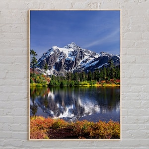 Echte foto, Washington-afdruk, Washington Wall Art, Washington-poster, Washington-foto, Washington-posterafdruk, Washington-decor