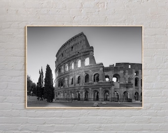 Black and White, Rome Print, Rome Wall Art, Rome Poster, Rome Photo, Rome Poster Print, Rome Wall Decor, Roma Print, Italy Poster Print