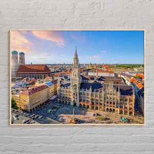 Real Photo, Munich Print, Munich Wall Art, Munich Poster, Munich Photo, Munich Poster Print, Munich Wall Decor, Germany Poster Print