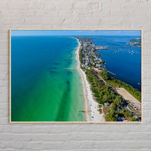 Echte foto, Anna Maria Island-print, Anna Maria Island-muurkunst, Anna Maria Island-poster, Anna Maria Island-foto, poster Florida