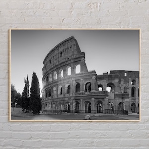 Black and White, Rome Print, Rome Wall Art, Rome Poster, Rome Photo, Rome Poster Print, Rome Wall Decor, Roma Print, Italy Poster Print