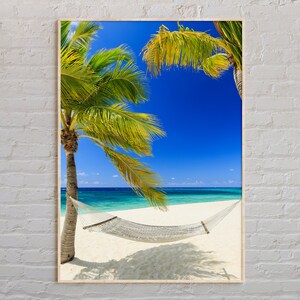 Vraie photo, impression des îles Caïmans, art mural des îles Caïmans, affiche des îles Caïmans, photo des îles Caïmans, décoration murale des îles Caïmans
