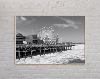 サンタモニカギャラリーウォールアート - 6枚セット、サンタモニカの