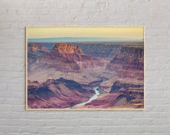 Foto real, Impresión del Gran Cañón, Arte mural del Gran Cañón, Póster del Gran Cañón, Foto del Gran Cañón, Decoración de pared del Gran Cañón, Arizona