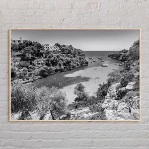 Schwarzweiß, Mallorca Print, Mallorca Wandkunst, Mallorca Poster, Mallorca Foto, Mallorca Poster Druck, Mallorca Decor, Spanien Poster