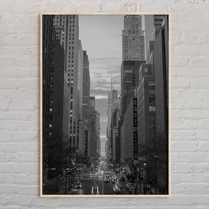 Noir et blanc, impression de la ville de New York, art mural de la ville de New York, affiche de la ville de New York, photo de la ville de New York, impression d'affiche de la ville de New York