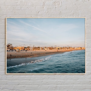 Véritable photo, impression de plage de phoques, art mural de plage de phoques, affiche de plage de phoques, photo de plage de phoques, décoration murale de plage de phoques, affiche de Californie, États-Unis