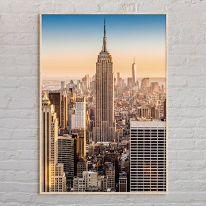 Echte foto, New York City print, New York City muurkunst, New York City poster, New York City foto, New York City poster print