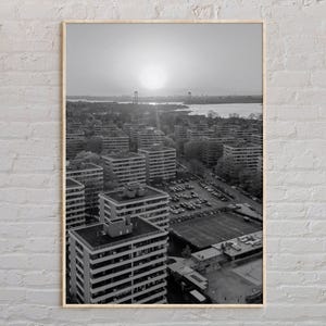 Black and White, Queens Print, Queens Wall Art, Queens Poster, Queens Photo, Queens Poster Print, Queens Wall Decor, New York Poster Print