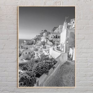 Black and White, Greece Print, Greece Wall Art, Greece Poster, Greece Photo, Greece Poster Print, Greece Wall Decor, Europe Poster Print