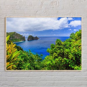 Real Photo, American Samoa Print, American Samoa Art, American Samoa Poster, American Samoa Photo, American Samoa Decor, Oceania