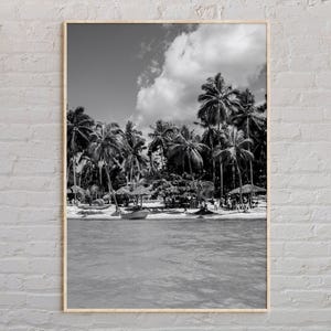 Black and White, Haiti Print, Haiti Wall Art, Haiti Poster, Haiti Photo, Haiti Poster Print, Haiti Wall Decor, Haiti Beach, Caribbean