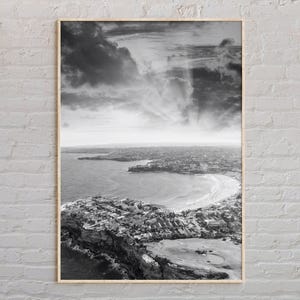 Black and White, Bondi Beach Print, Bondi Beach Art, Bondi Beach Poster, Bondi Beach Photo, Bondi Beach Poster Print, Bondi Beach Decor
