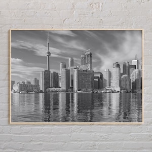 Black and White, Toronto Print, Toronto Wall Art, Toronto Poster, Toronto Photo, Toronto Poster Print, Toronto Wall Decor, Canada Print