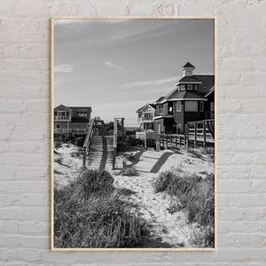 Black and White, The Hamptons Print, The Hamptons Art, The Hamptons Poster, The Hamptons Photo, The Hamptons Decor, New York Poster Print