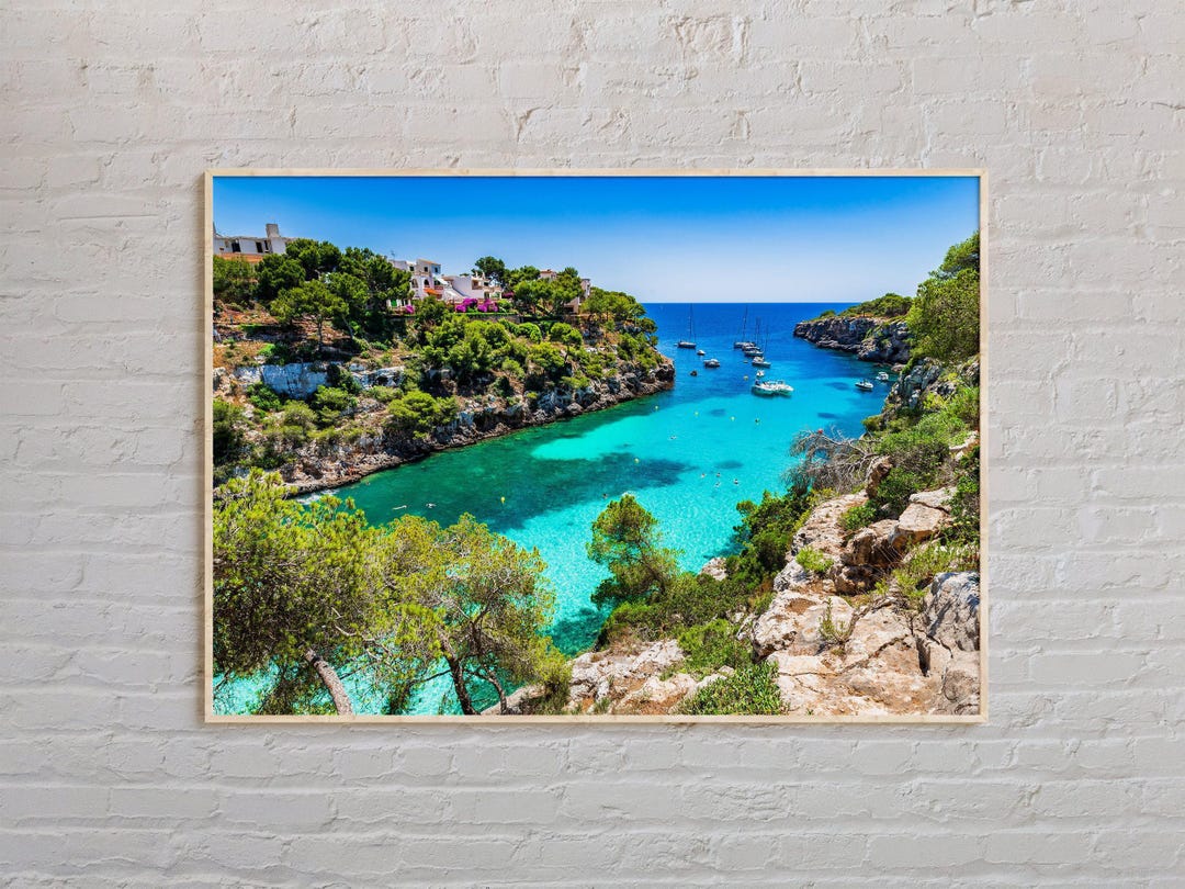Mayorca Print Real Photo, Mallorca Print, Mallorca Wall Art, Mallorca Poster ...