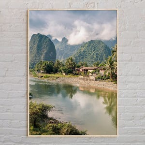 Real Photo, Laos Print, Laos Wall Art, Laos Poster, Laos Photo, Laos Poster Print, Laos Wall Decor, Asia Poster Print