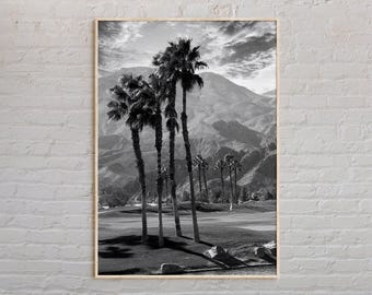 Black and White, Palm Springs Print, Palm Springs Wall Art, Palm Springs Poster, Palm Springs Photo, Palm Springs Decor, California Print