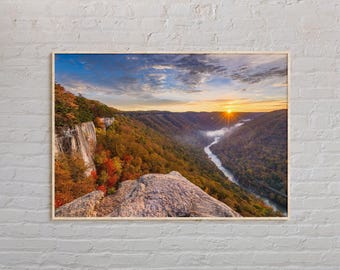 Echtes Foto, West Virginia Druck, West Virginia Wandkunst, West Virginia Poster, West Virginia Foto, West Virginia Dekor, USA Druck